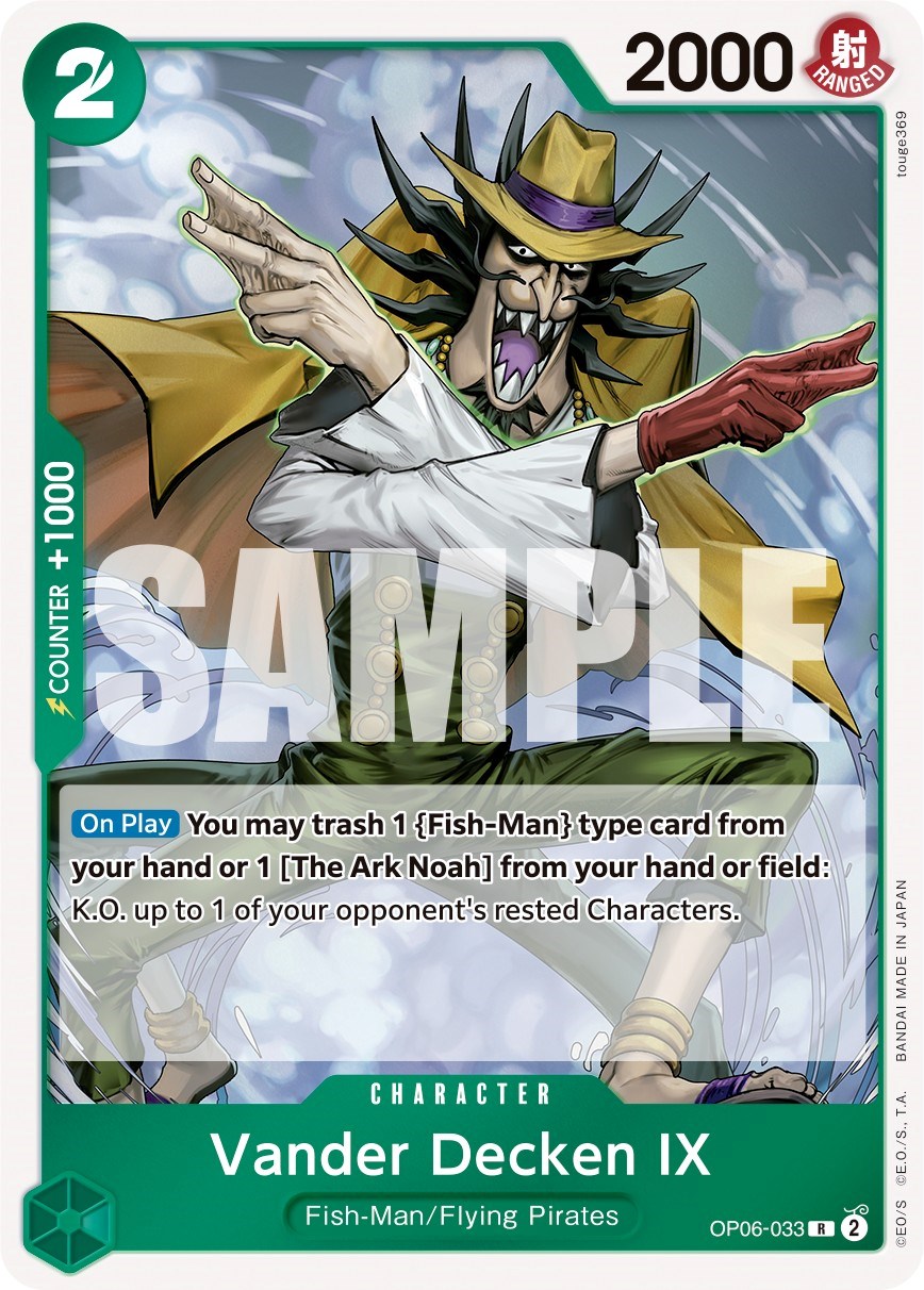 Vander Decken IX, OP06-033