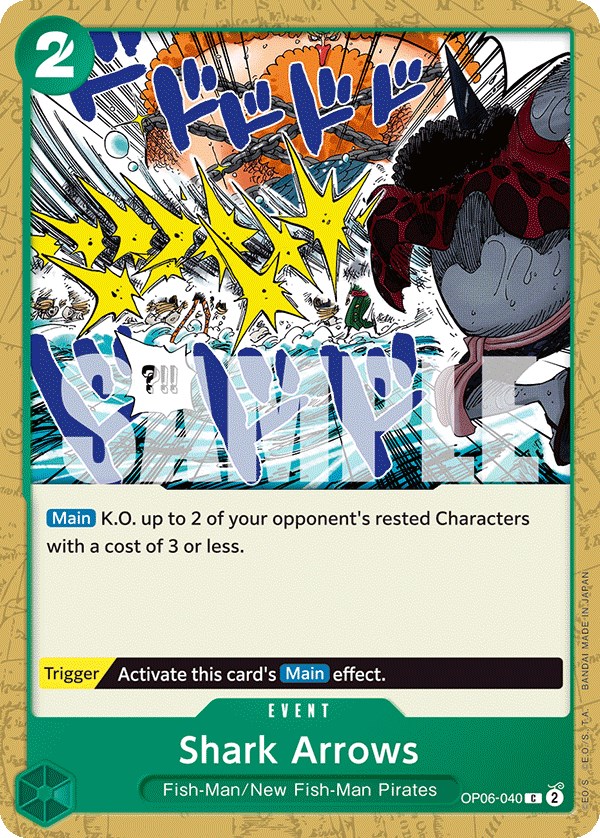 Shark Arrows, OP06-040