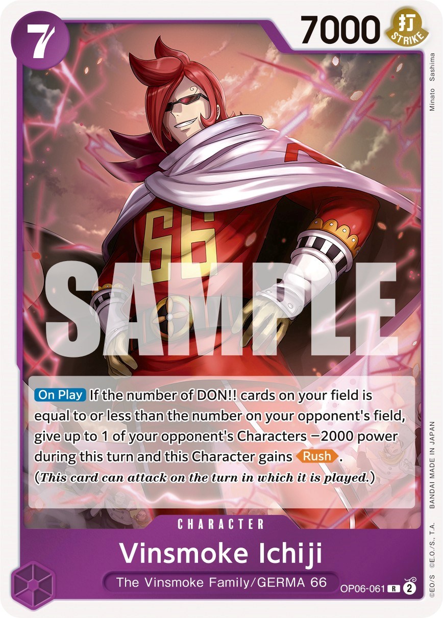 Vinsmoke Ichiji, OP06-061