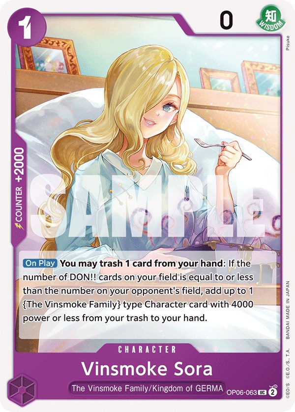 Vinsmoke Sora, OP06-063