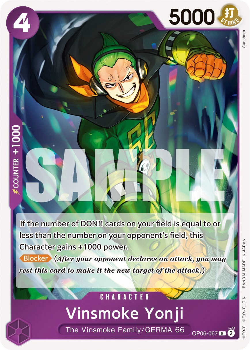Vinsmoke Yonji, OP06-067
