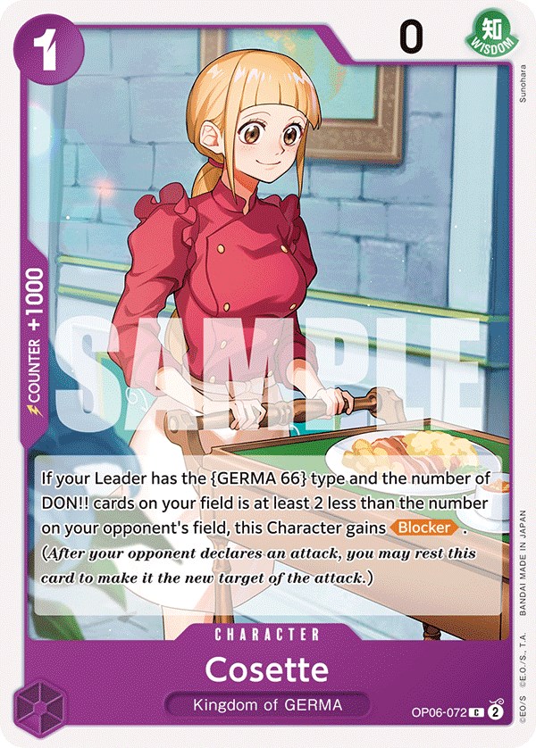 Cosette, OP06-072