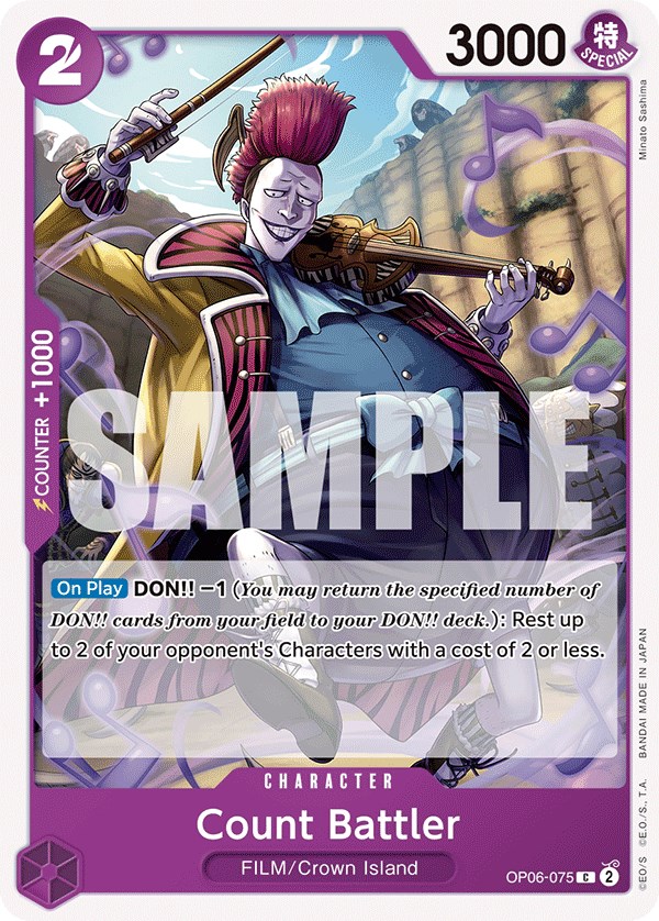 Count Battler, OP06-075