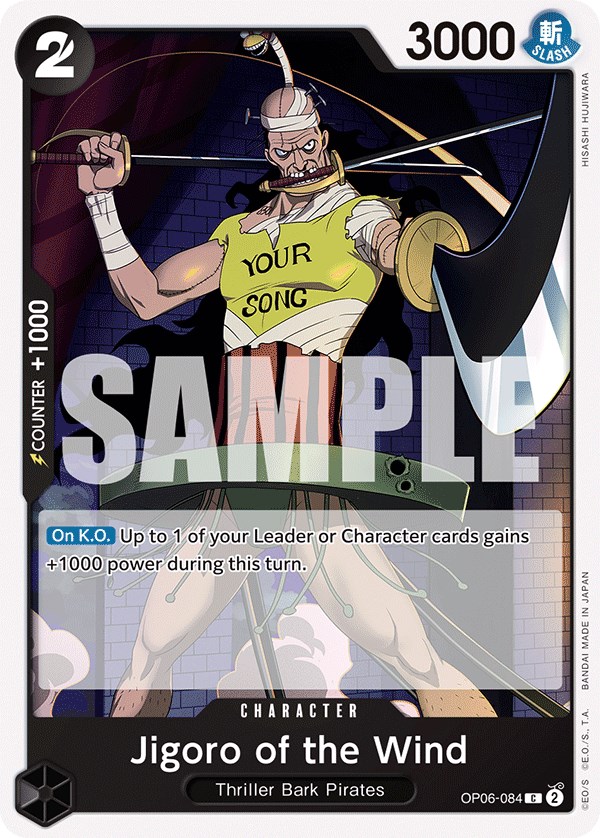 Jigoro of the Wind, OP06-084