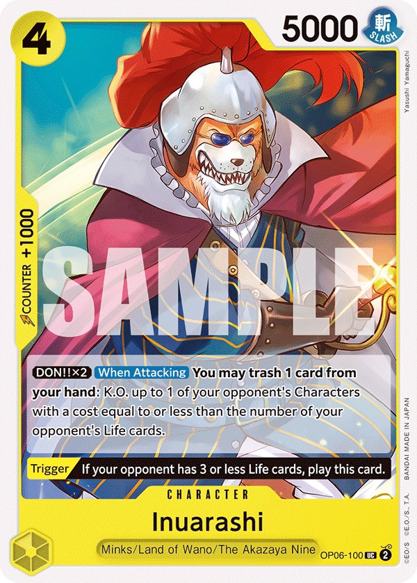 Inuarashi, OP06-100