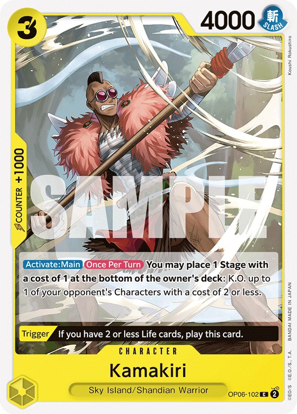 Kamakiri, OP06-102