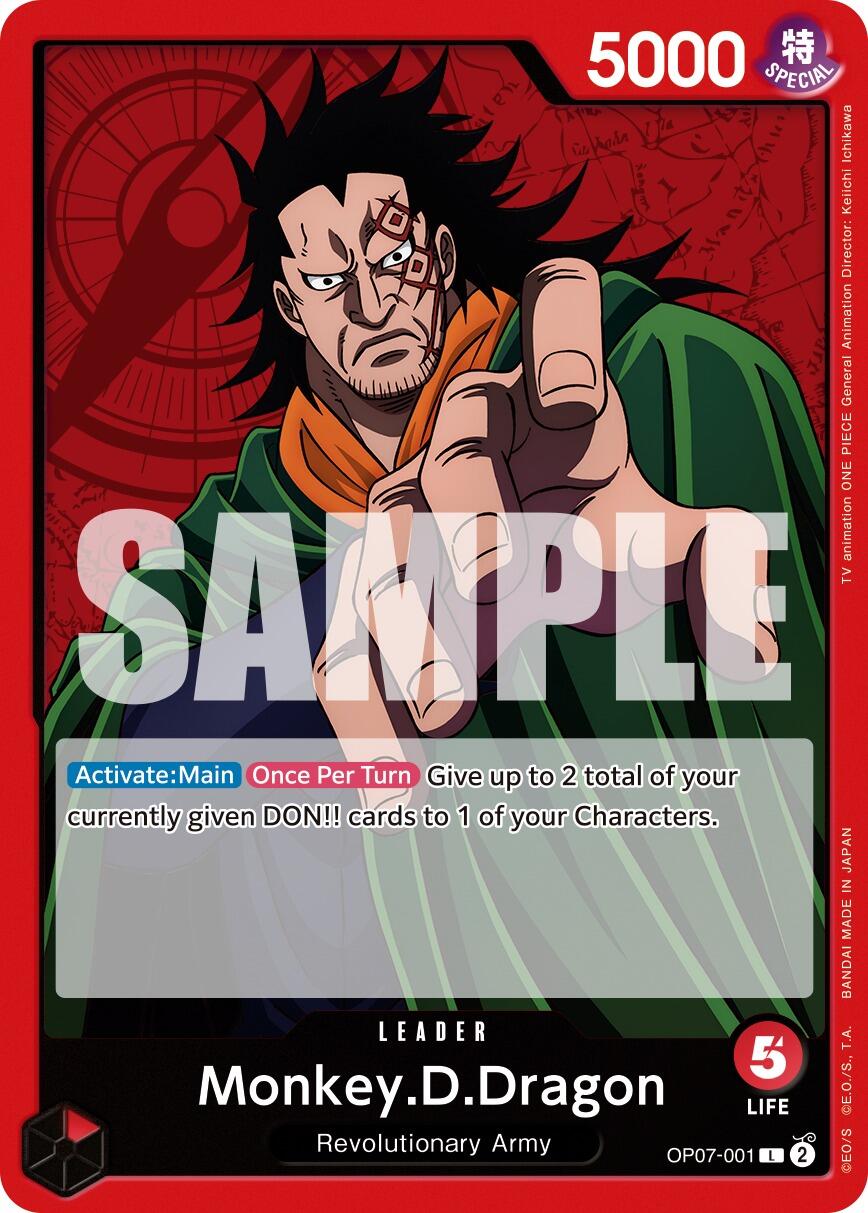 Monkey.D.Dragon, OP07-001