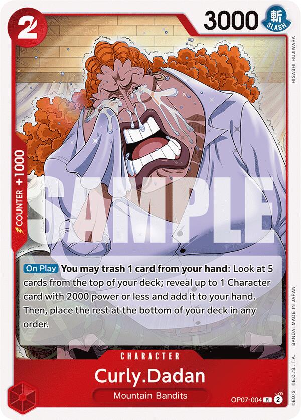 Curly Dadan, OP07-004