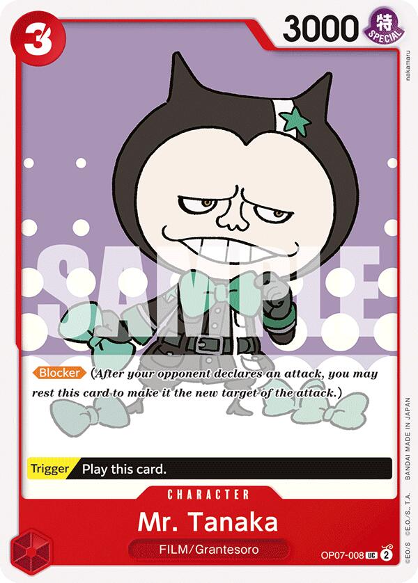 Mr. Tanaka, OP07-008