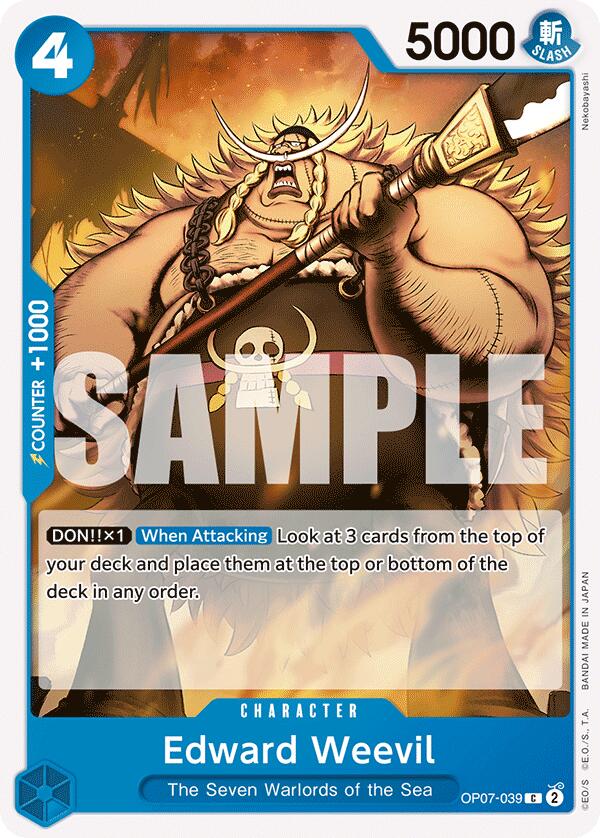 Edward Weevil, OP07-039