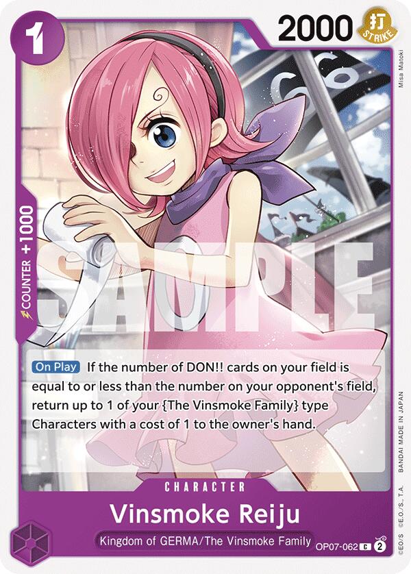 Vinsmoke Reiju, OP07-062