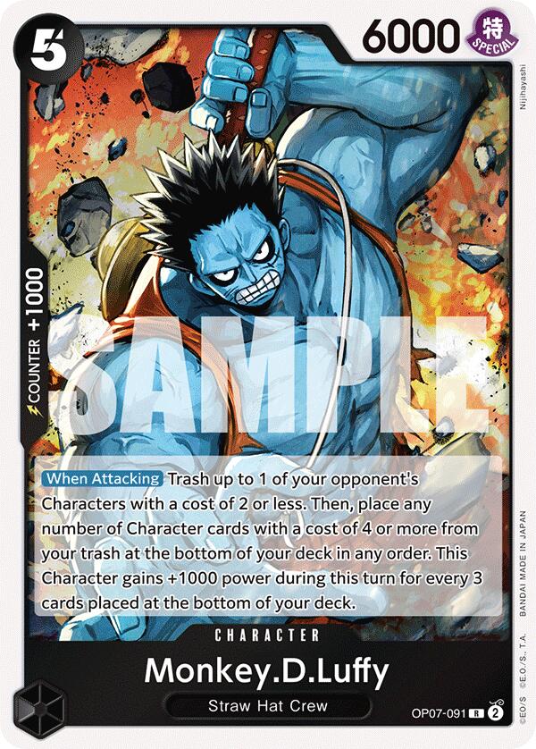 Monkey.D.Luffy, OP07-091
