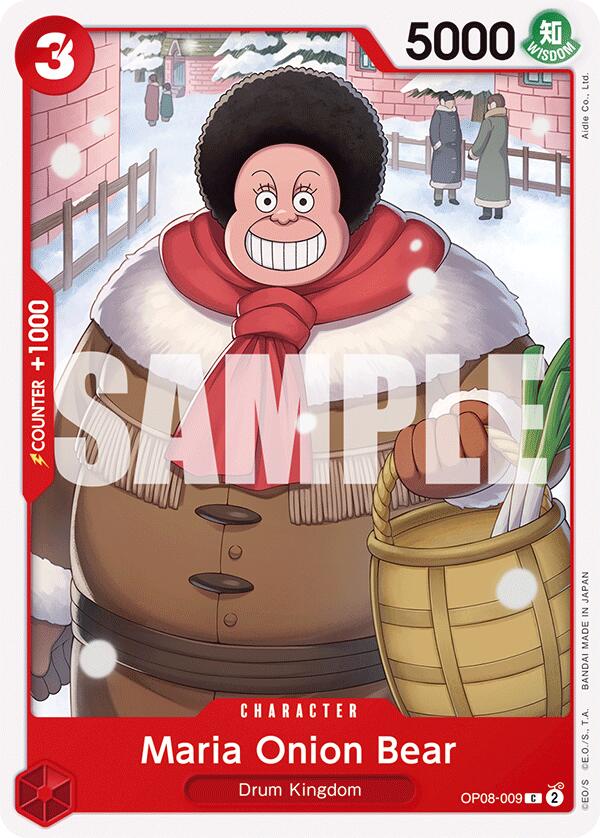 Maria Onion Bear, OP08-009