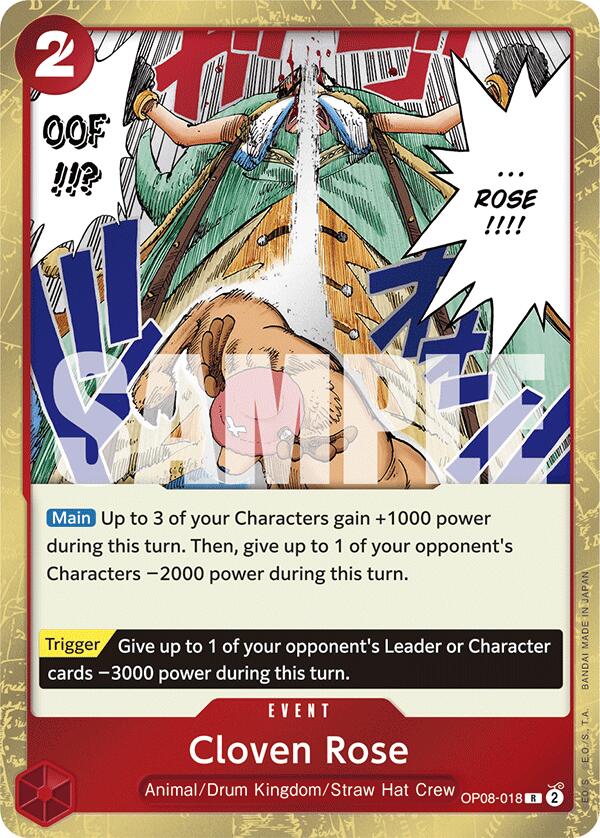 Cloven Rose, OP08-018