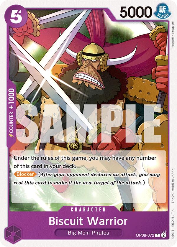 Biscuit Warrior, OP08-072