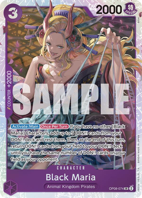 Black Maria, OP08-074