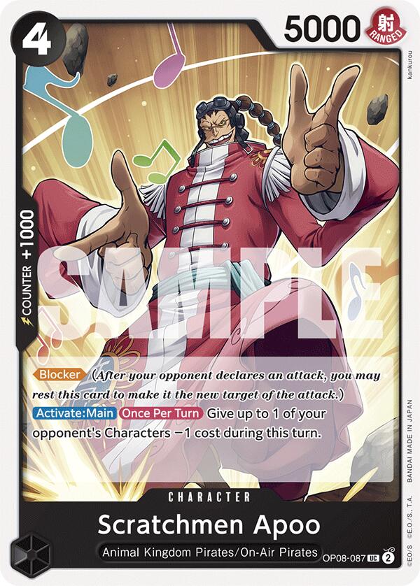 Scratchmen Apoo, OP08-087