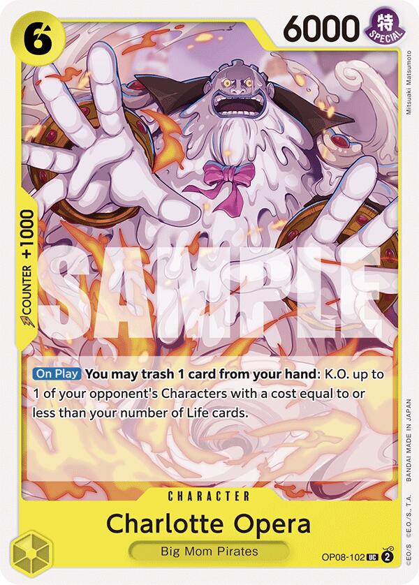 Charlotte Opera, OP08-102