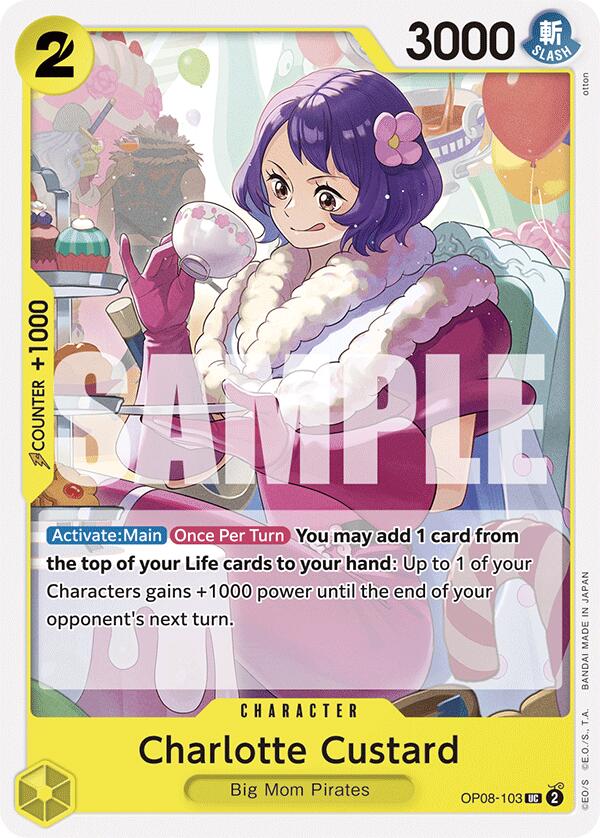 Charlotte Custard, OP08-103