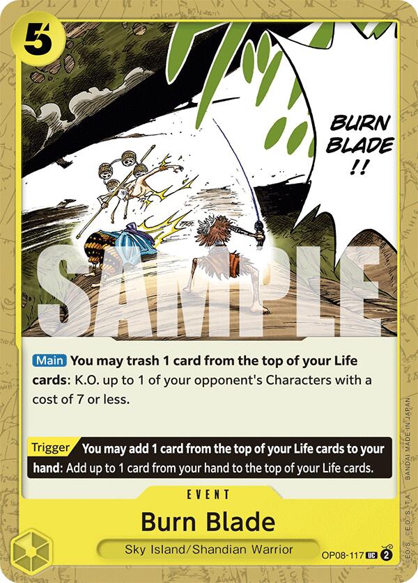Burn Blade, OP08-117