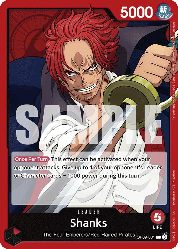 Shanks, OP09-001