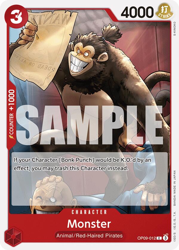 Monster, OP09-012