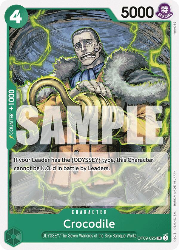 Crocodile, OP09-025