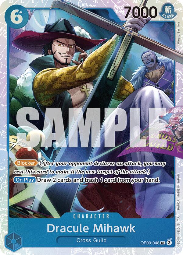 Dracule Mihawk, OP09-048