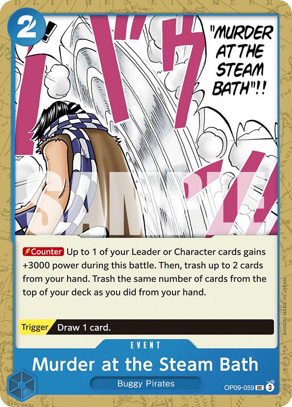 Murder at the Steam Bath, OP09-059