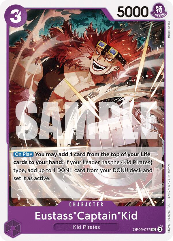 Eustass"Captain"Kid, OP09-075