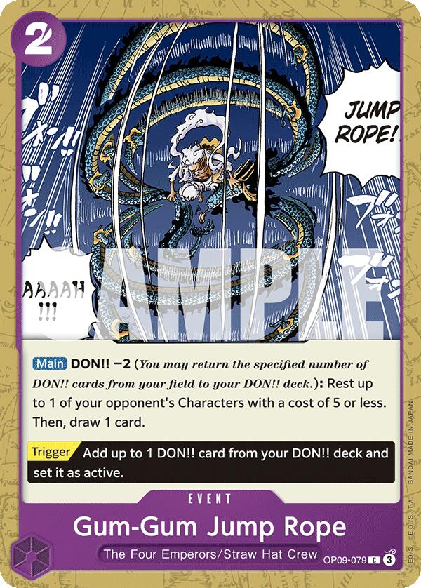 Gum-Gum Jump Rope, OP09-079