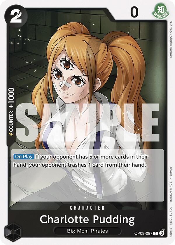 Charlotte Pudding, OP09-087