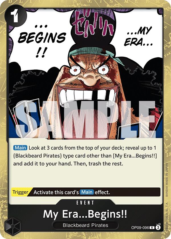 My Era…Begins!!, OP09-096