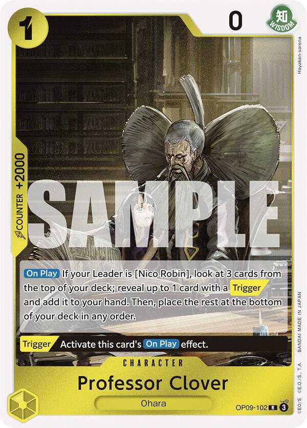 Professor Clover, OP09-102