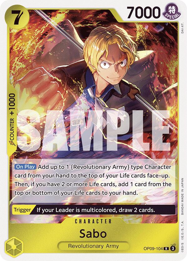Sabo, OP09-104