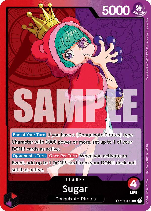 Sugar, OP10-003