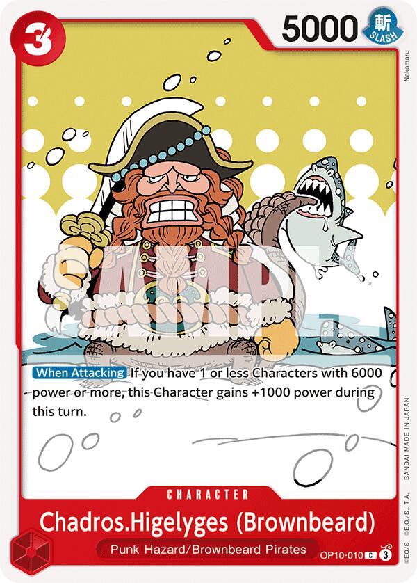 Chadros.Higelyges (Brownbeard), OP10-010