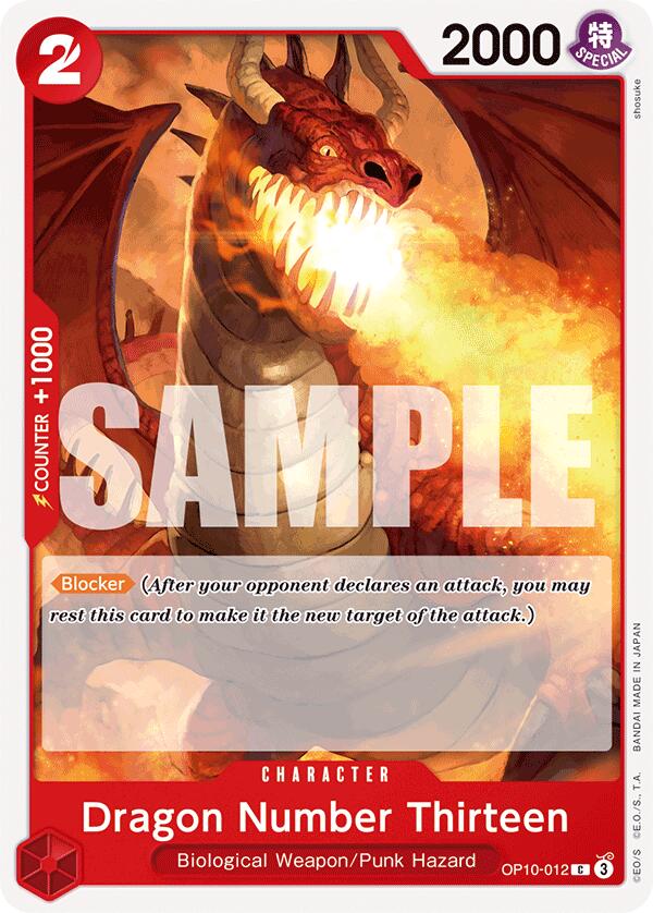Dragon Number Thirteen, OP10-012