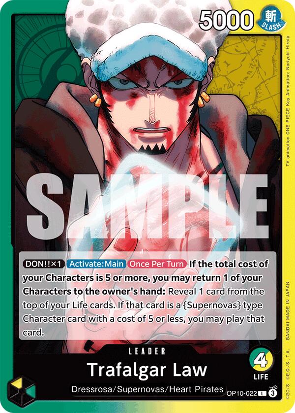 Trafalgar Law, OP10-022