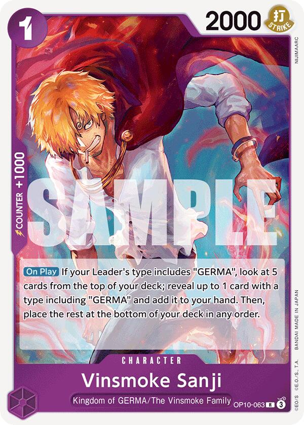 Vinsmoke Sanji, OP10-063