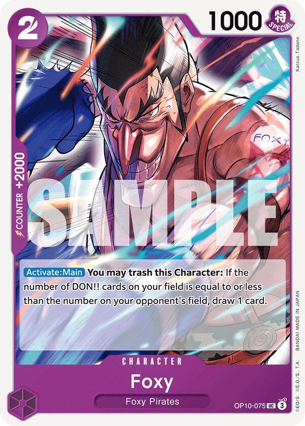 Foxy, OP10-075