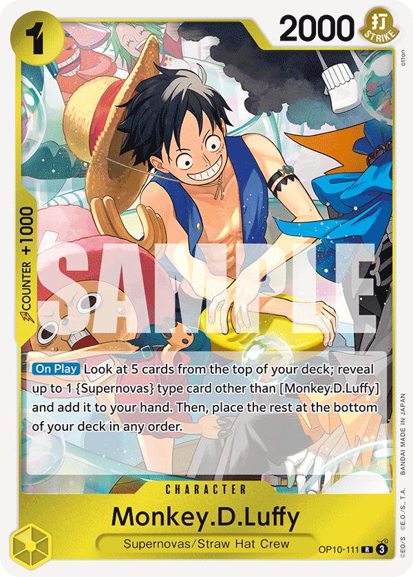 Monkey.D.Luffy, OP10-111