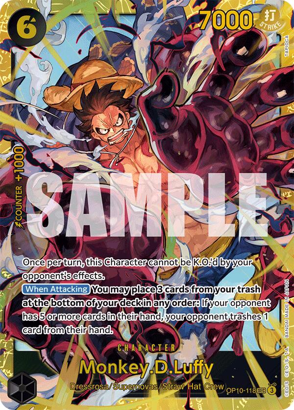 Monkey.D.Luffy, OP10-118