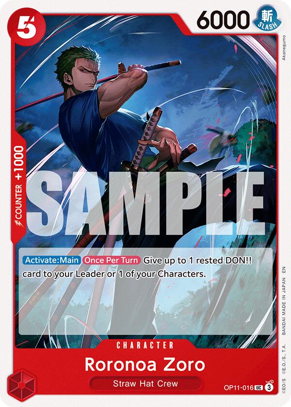 Roronoa Zoro, OP11-016