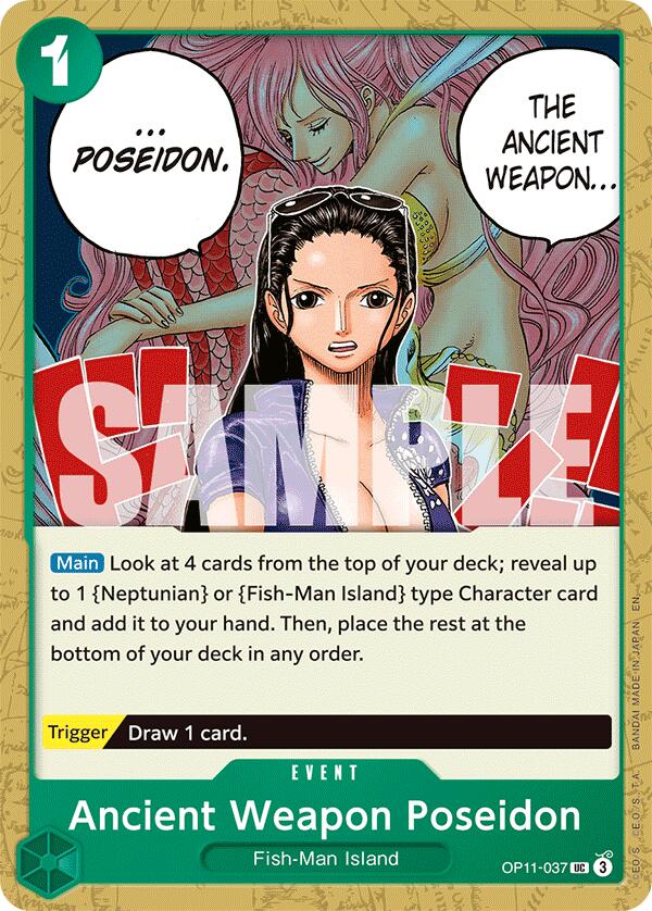 Ancient Weapon Poseidon, OP11-037