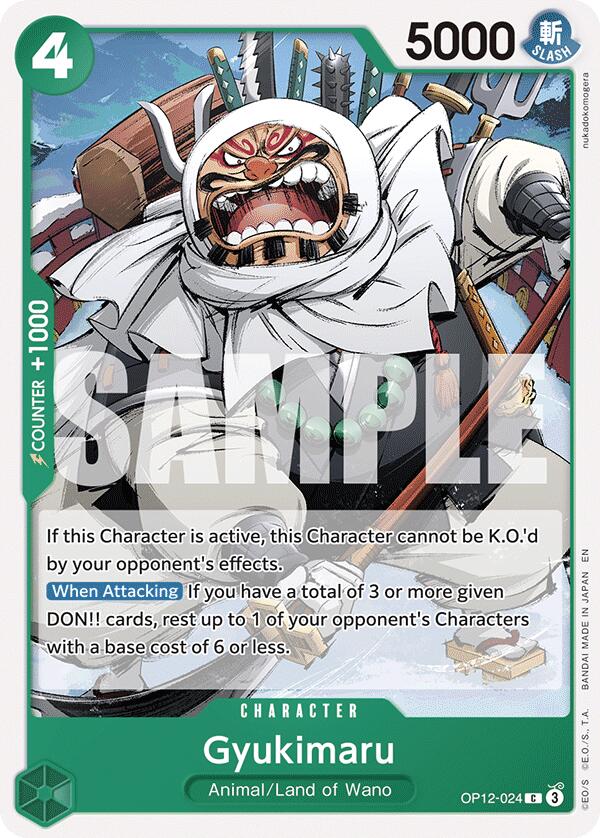 Gyukimaru, OP12-024