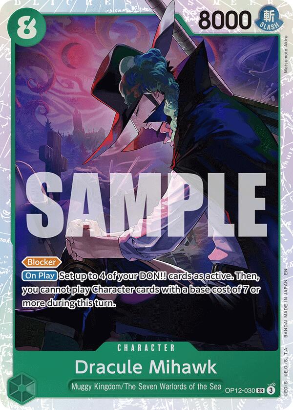 Dracule Mihawk, OP12-030