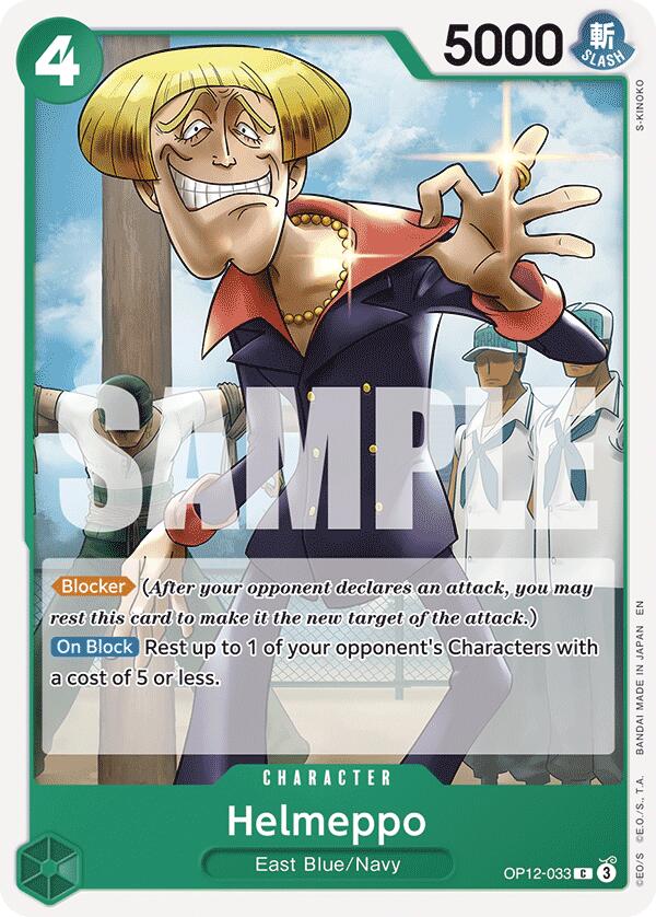 Helmeppo, OP12-033