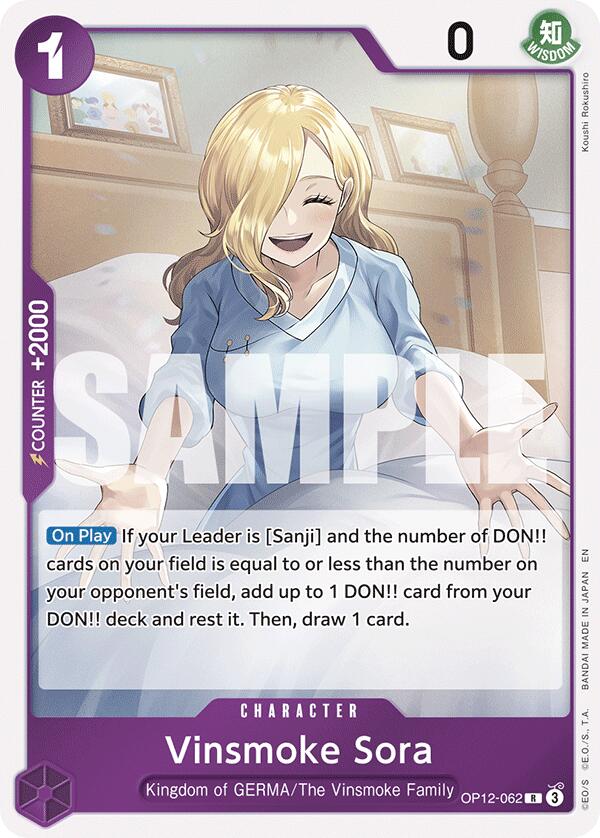 Vinsmoke Sora, OP12-062