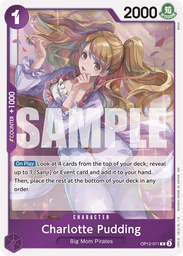 Charlotte Pudding, OP12-071